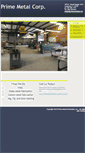 Mobile Screenshot of primemetalfab.biz